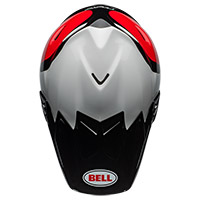 Bell Moto-9S フレックス ハロー クストー ストライプ レッド - 4