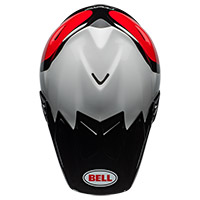 Bell Moto-9S Flex Hello Cousteau Stripes rojo - 4