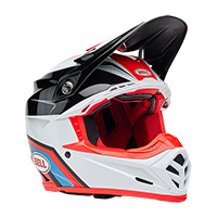 Casco Bell Moto-9s Flex Merchant Rosso