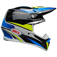 Bell Moto-9S Flex Pro Circuit 24 Helm schwarz blau - 3