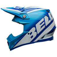 Casque Bell Moto-9S Flex Rail bleu blanc - 3