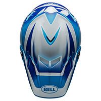 Casque Bell Moto-9S Flex Rail bleu blanc - 4