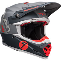 Bell Moto-9s Flex Seven Vanguard Helmet Charcoal