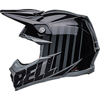 ベルモト-9Sフレックススプリントヘルメットブラックグレー - 3