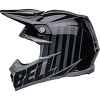 Casco Bell Moto-9S Flex Sprint negro gris - 3