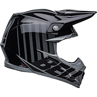 Bell Moto-9s Flex Sprint Helmet Black Grey - 4