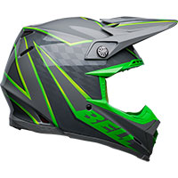 Casco Bell Moto-9S Flex Sprite gris verde - 3