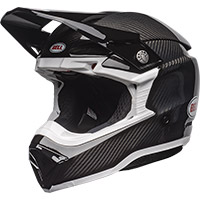 Casque Bell Moto-10 Sphérique Noir Brillant