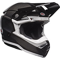 Casque Bell Moto-10 Sphérique Noir Brillant