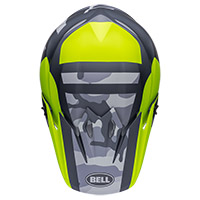 Casco Bell Mx-9 Mips Alter Ego amarillo opaco camo - 4