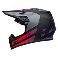 Bell Mx-9 Mips Alter Ego Helmet Black Matt Red - 2