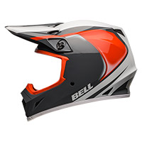 Bell Mx-9 Mips Dart Helmet Charcoal Orange