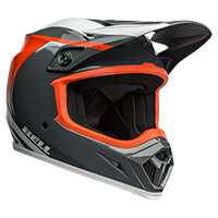 Bell Mx-9 Mips Dart Helmet Charcoal Orange