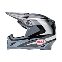 Casco Bell Mx-9 Mips Ece6 Jackal Nero Bianco - img 2