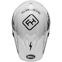 Casco Bell Mx 9 Mips Fasthouse Bianco Nero - 5
