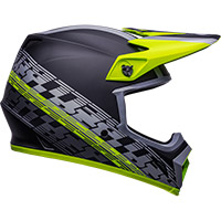 Bell Mx 9 Mips Offset Helmet Black Matt Yellow - 4