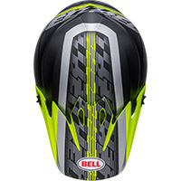 Casque Bell Mx 9 Mips Offset noir mat jaune - 5