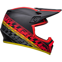 Bell Mx 9 Mips Offset Helmet Black Matt Red - 4