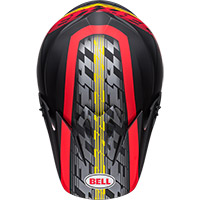 Casque Bell Mx 9 Mips Offset noir mat rouge - 5