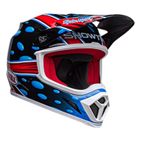 Casque Bell Mx-9 Mips Mcgrath Showtime 23 Noir Rouge