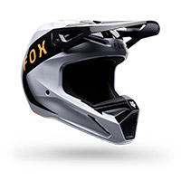 Casco Fox V1 Noble negro blanco