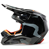 Fox V1 Bnkr Helmet Grey Camo