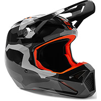 Fox V1 Bnkr Helm grau camo