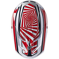 Casco Fox V1 Goat rojo - 3