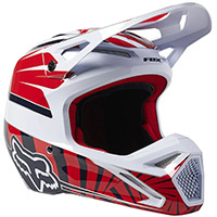 Casque Fox V1 Goat Rouge