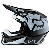 Fox V1 Leed Helmet Black White - 3