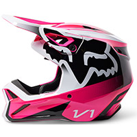 Fox V1 Leed Helmet Pink Lady