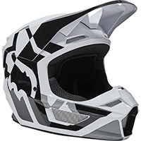 Fox V1 Lux Helmet Black White