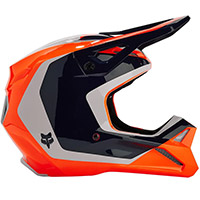 Casco Fox V1 Nitro naranja fluo