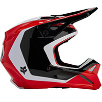 Casco Fox V1 Nitro rojo fluo