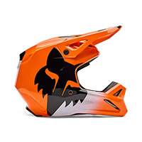 Fox V1 Shield Helmet Orange Fluo - 2