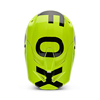Fox V1 Shield Helmet Yellow Fluo - 3
