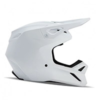 Fox V1 Solid 24 Helmet White Matt