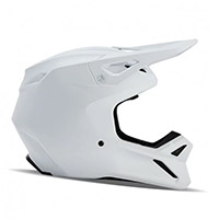 Casco Fox V1 Solid 24 blanco opaco