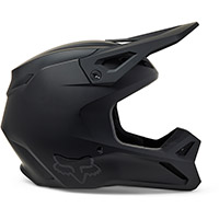 Helm Fox V1 Solid schwarz matt - 2