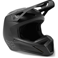 Helm Fox V1 Solid schwarz matt