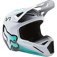 Fox V1 Toxsyk Helmet White