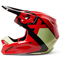 Fox V1 Xpozr Helmet Red Fluo