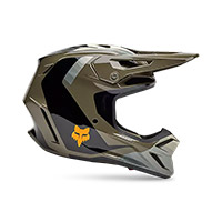 Fox V3 Fade Helmet Brown Black