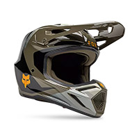 Fox V3 Fade Helmet Brown Black