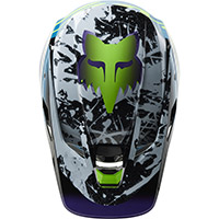 Fox V3 RS Dkay Helm maui blau - 4