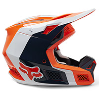 Fox V3 Rs Efekt Helmet Orange Fluo - 3
