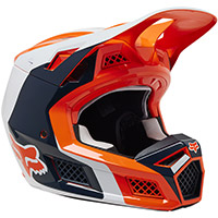 Fox V3 RS Efekt ヘルメット オレンジ蛍光