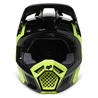 Fox V3 RS Efekt ヘルメット イエロー フルオ - 4