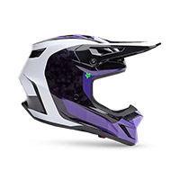Fox V3 Rs Grid Helmet Black Purple