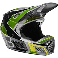 Fox V3 Rs Mirer Helmet Fluo Yellow